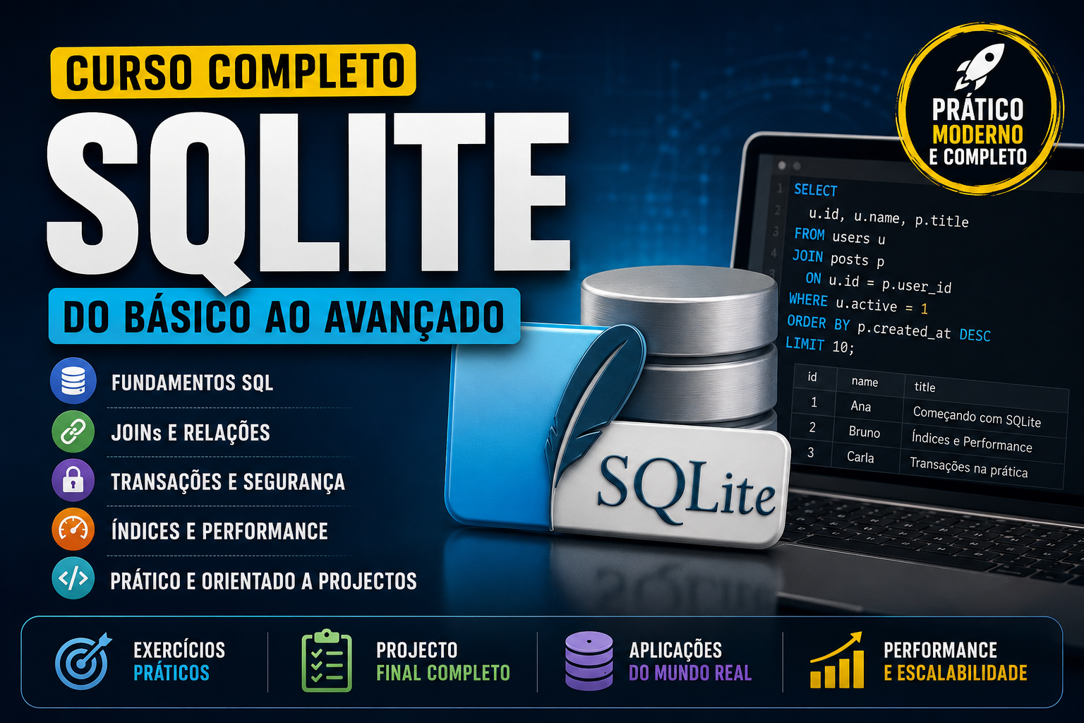 Curso Completo de SQLite